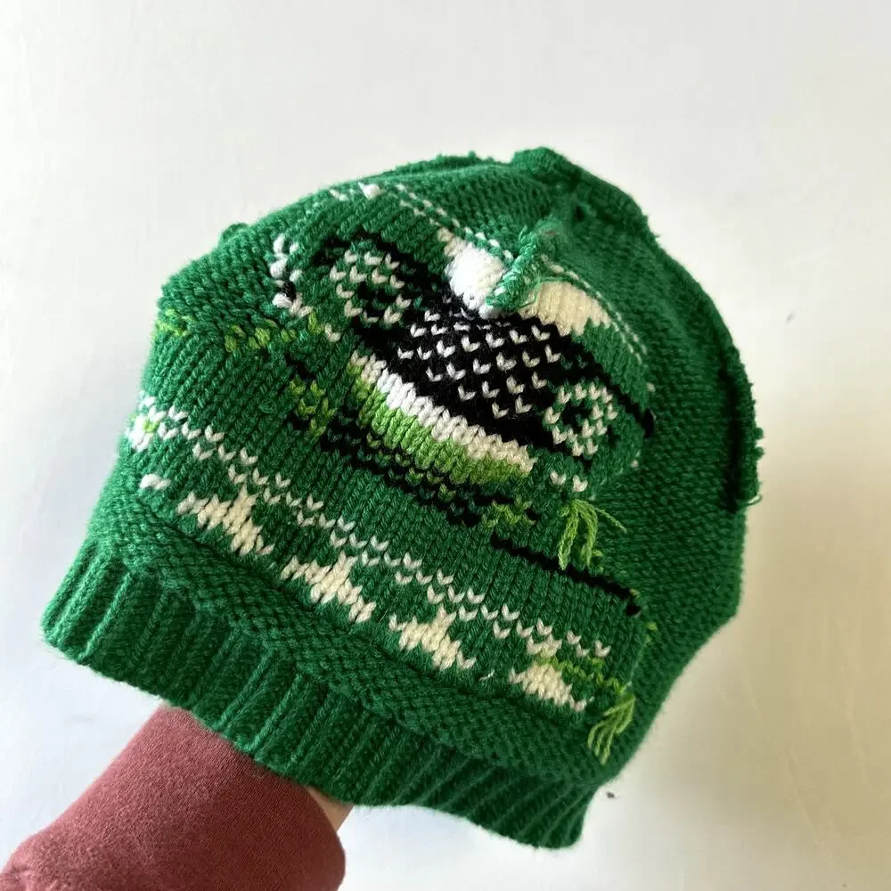 Toddler Dinosaur Knit Beanie